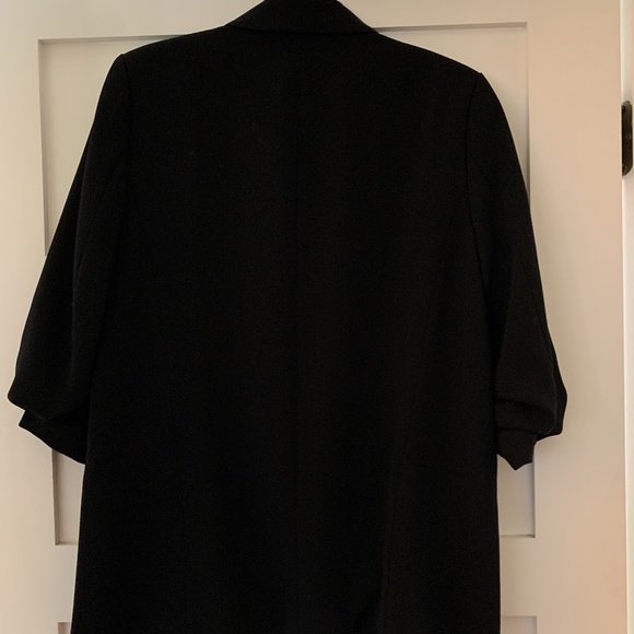 Zara - Black oversized Blazer with quarter sleeves - Picture 3 of 3